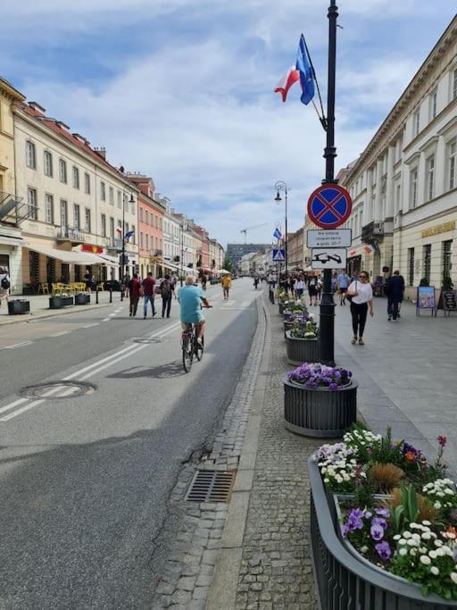 Apartament Poludniowy Z Balkonem 2 Osoby Varsó Kültér fotó